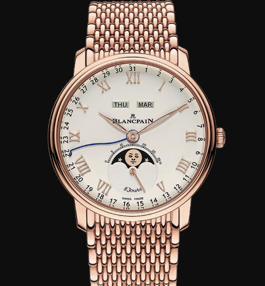 Blancpain Villeret Watch Review Quantième Complet 8 Jours Replica Watch 6639 3642 MMB